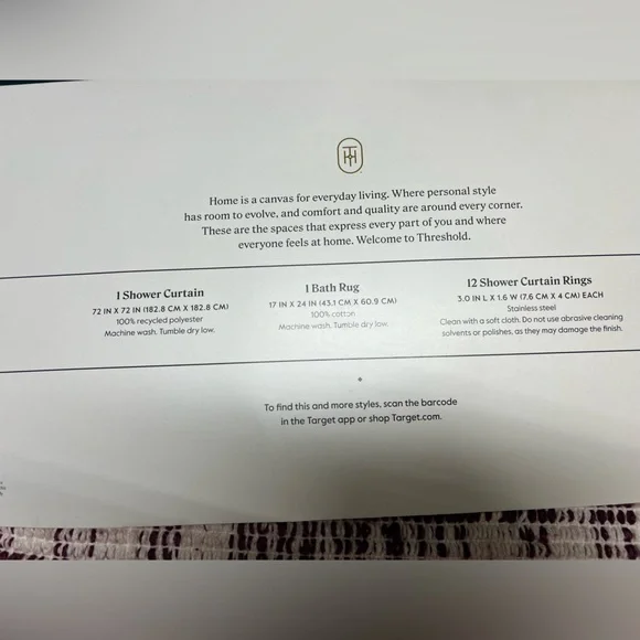 Shower curtain and mat and Bath Towel bundle - Picture 10 of 10